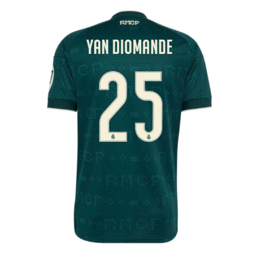 Real Madrid Yan Diomande #25 Vieraspaita 2026-27 Lyhythihainen